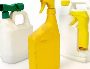 Pesticide bottles