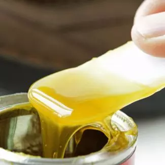 Art supplies up close